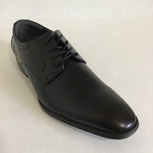Men’s Black Leather Derby Andrew Shoes Alfani Size 13M